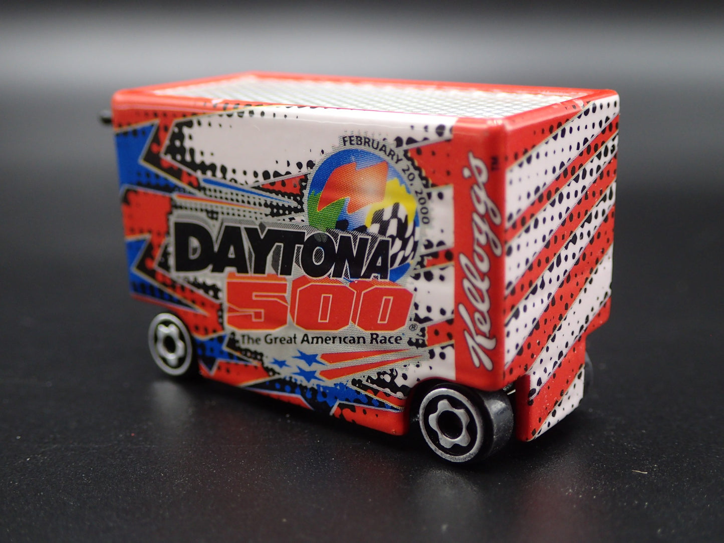 NASCAR TOOL CART WAR WAGON DAYTONA 500 KELLOGS 1:64 SCALE DIECAST MODEL CAR