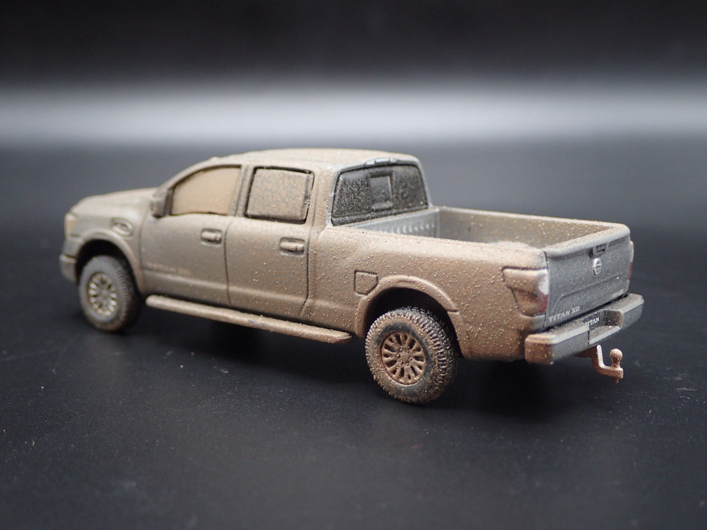 2016-2024 NISSAN TITAN XD PRO-4X  TRUCK CUSTOM MUD 1:64 SCALE DIECAST MODEL CAR