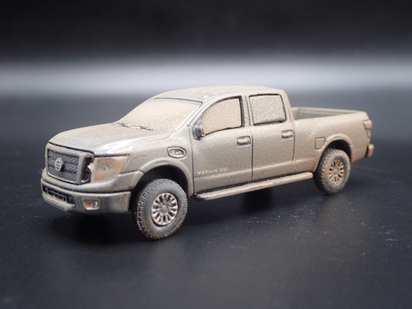2016-2024 NISSAN TITAN XD PRO-4X  TRUCK CUSTOM MUD 1:64 SCALE DIECAST MODEL CAR