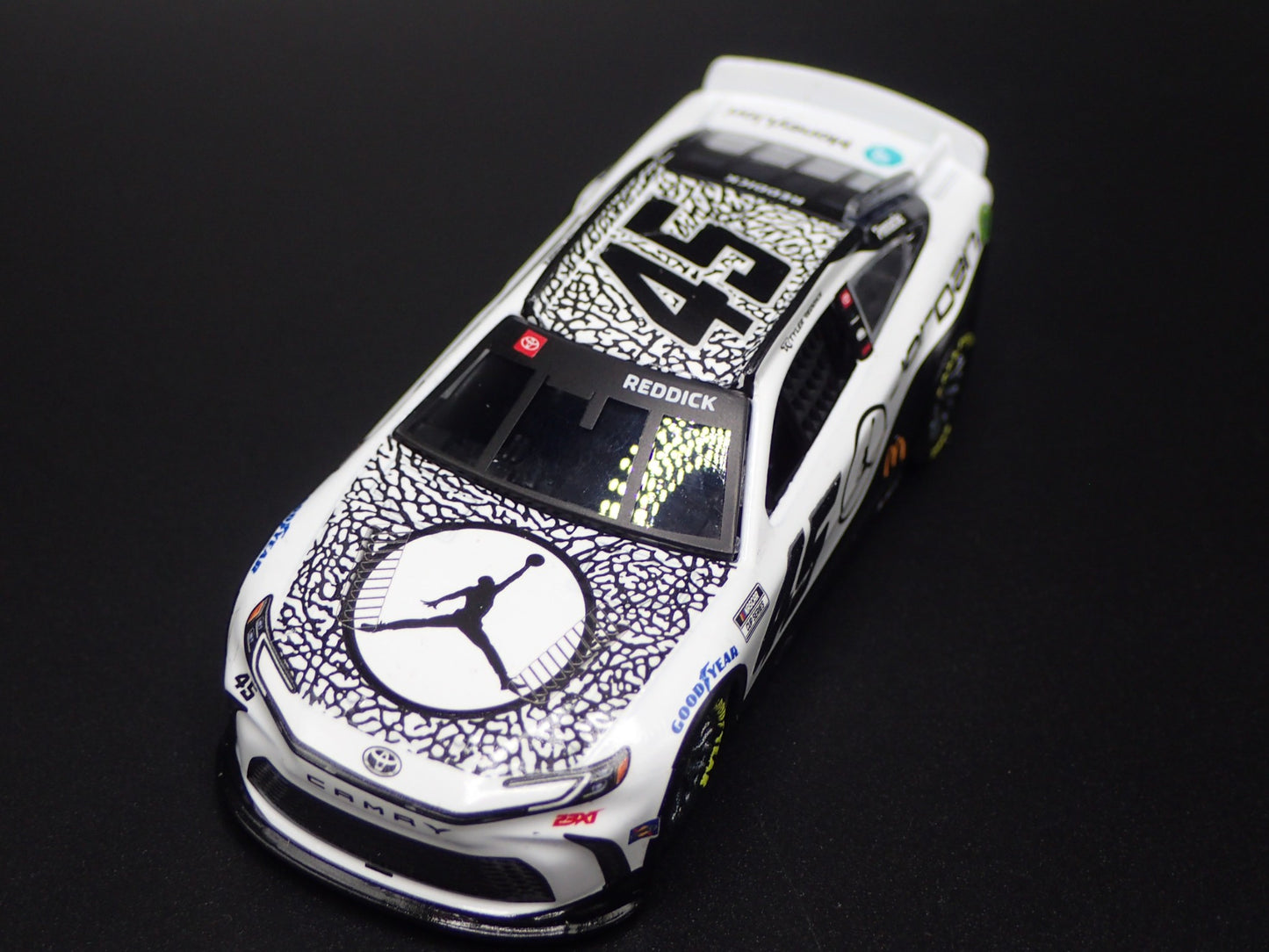 2024 24 TOYOTA CAMRY 45 TYLER REDDICK JORDAN NASCAR 1:64 SCALE DIECAST MODEL CAR