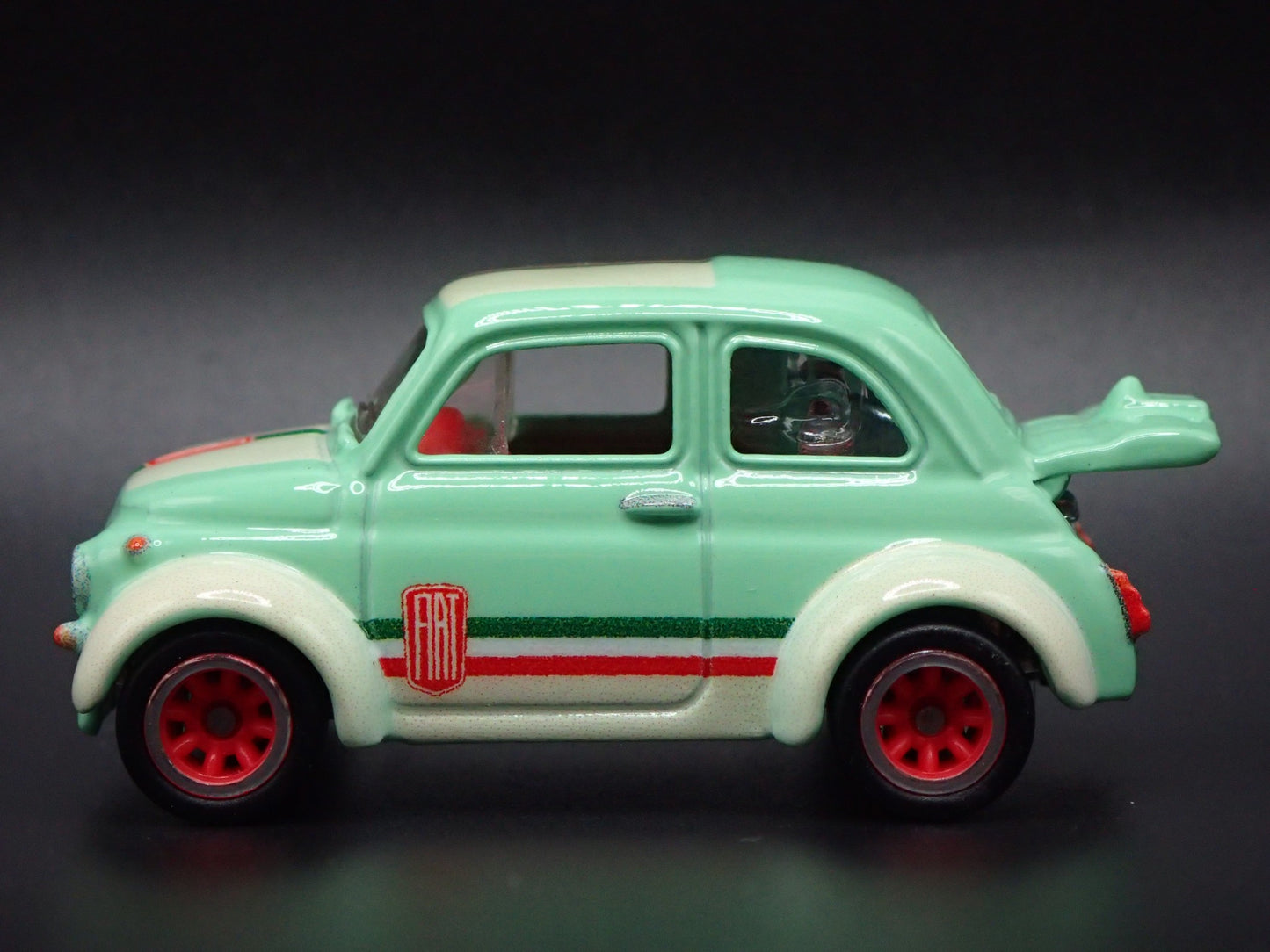 1960's FIAT 500D MODIFICADO 1/64 SCALE COLLECTIBLE DIORAMA DIECAST MODEL CAR