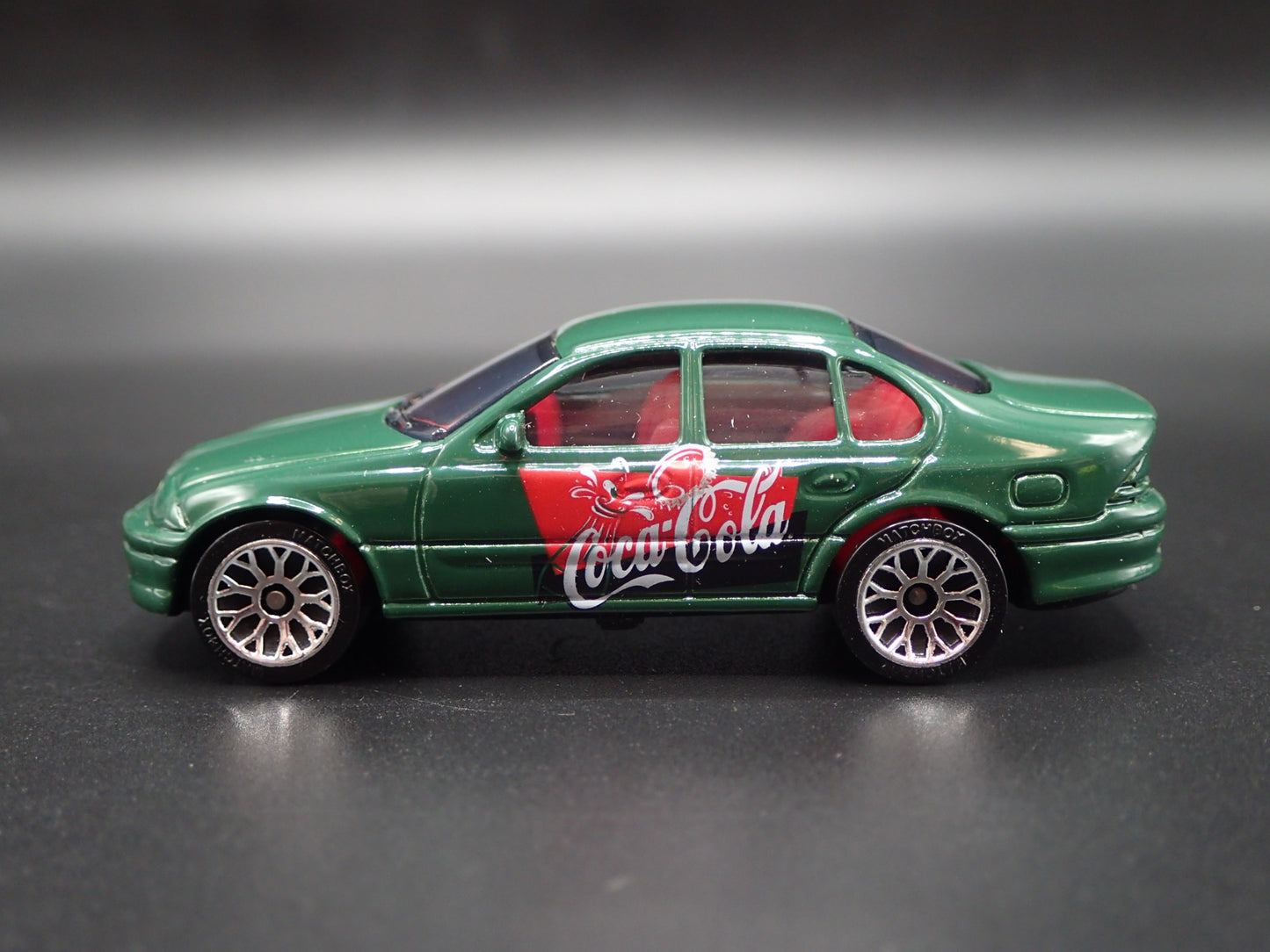 1998-2010 FORD FALCON COKE COCA COLA GREEN 1:64 SCALE DIORAMA DIECAST MODEL CAR