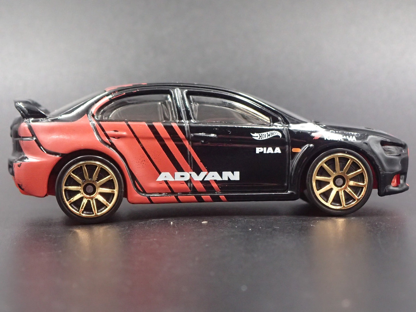 2008-2016 MITSUBISHI LANCER EVOLUTION EVO X ADVAN 1:64 SCALE DIECAST MODEL CAR