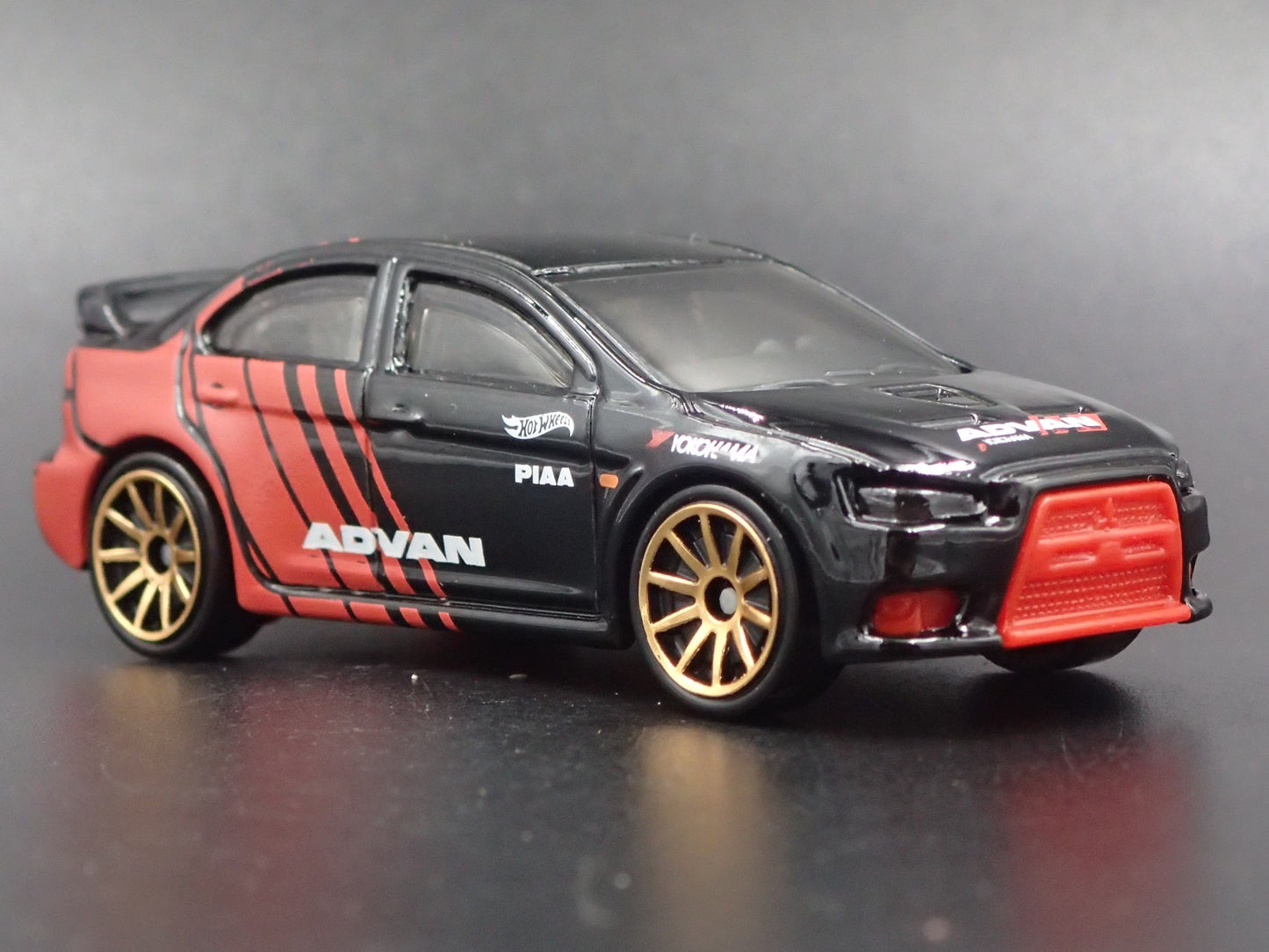 2008-2016 MITSUBISHI LANCER EVOLUTION EVO X ADVAN 1:64 SCALE DIECAST MODEL CAR