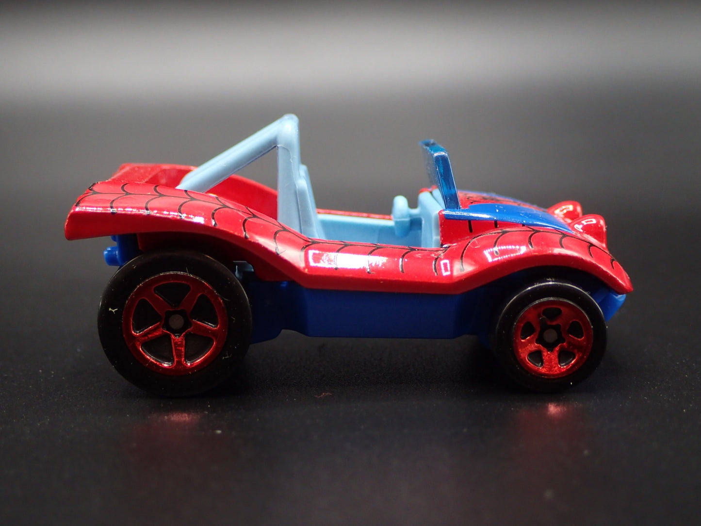 1965-1971 VW VOLKSWAGEN MEYERS MANX BUGGY SPIDERMAN 1:64 SCALE DIECAST MODEL CAR