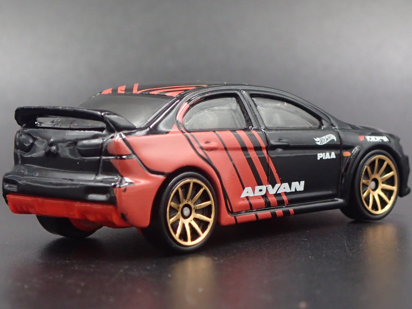 2008-2016 MITSUBISHI LANCER EVOLUTION EVO X ADVAN 1:64 SCALE DIECAST MODEL CAR