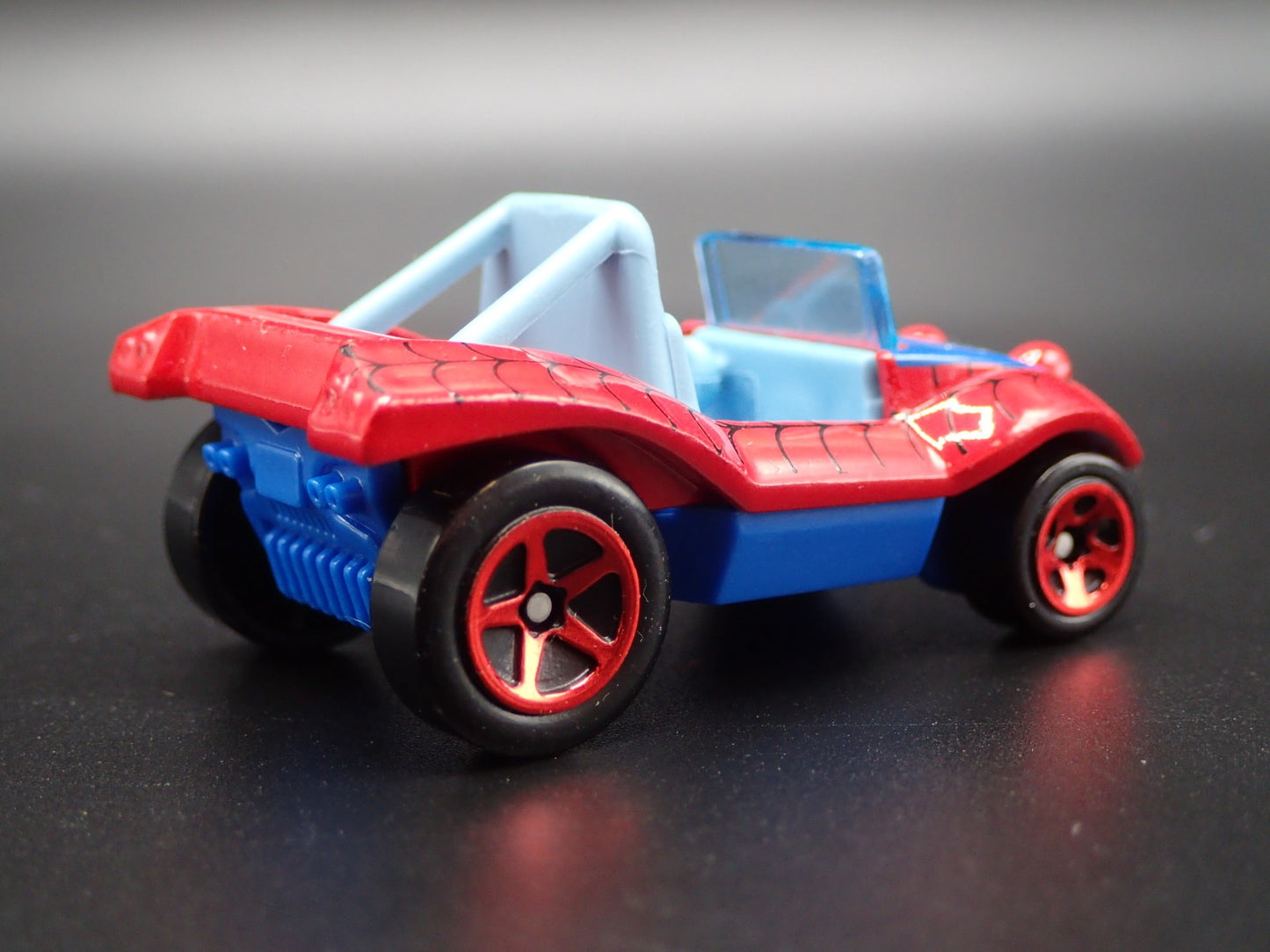 1965-1971 VW VOLKSWAGEN MEYERS MANX BUGGY SPIDERMAN 1:64 SCALE DIECAST MODEL CAR