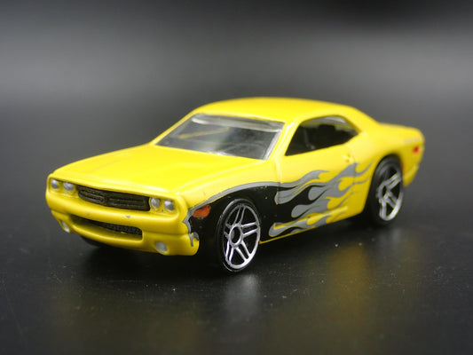 2008-2014 DODGE CHALLENGER RARE 1/64 SCALE LIMITED COLLECTIBLE DIECAST MODEL CAR-Burning Rubber Toy Company