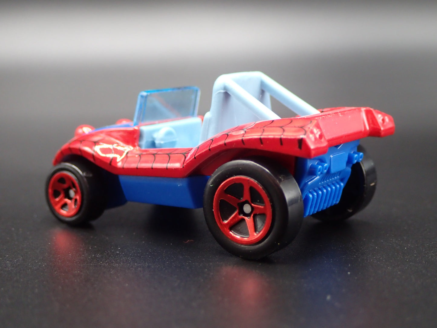 1965-1971 VW VOLKSWAGEN MEYERS MANX BUGGY SPIDERMAN 1:64 SCALE DIECAST MODEL CAR