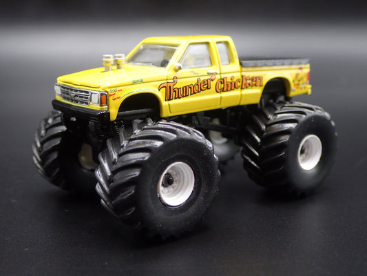 1989 89 CHEVY CHEVROLET S10 MONSTER TRUCK THUNDER CHICKEN 1:64 DIECAST MODEL CAR