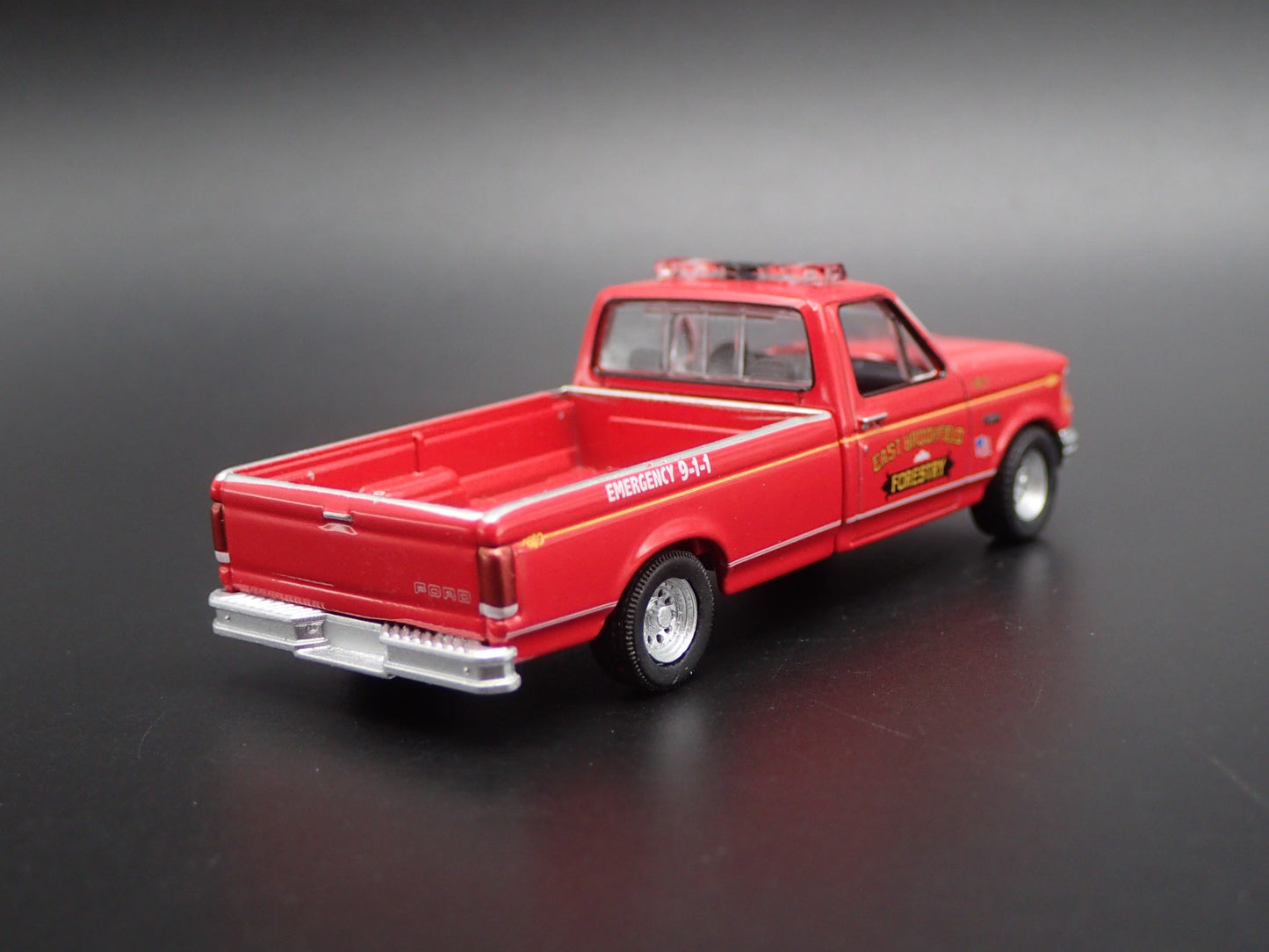 1992 FORD F350 PICKUP TRUCK EAST BROOKFIELD, MASS 1:64 SCALE DIECAST MODEL CAR