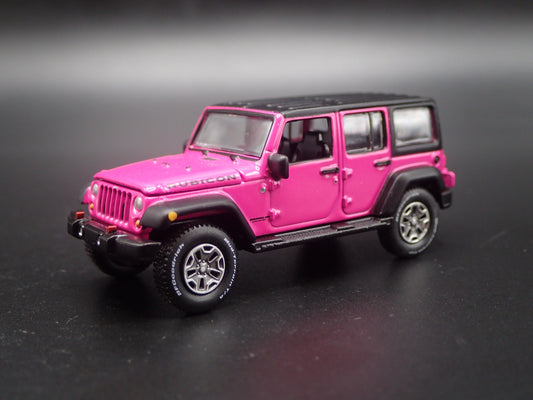 2006-2018 JEEP WRANGLER UNLIMITED RUBICON JK 4 DOOR 1:64 SCALE DIECAST MODEL CAR-Burning Rubber Toy Company
