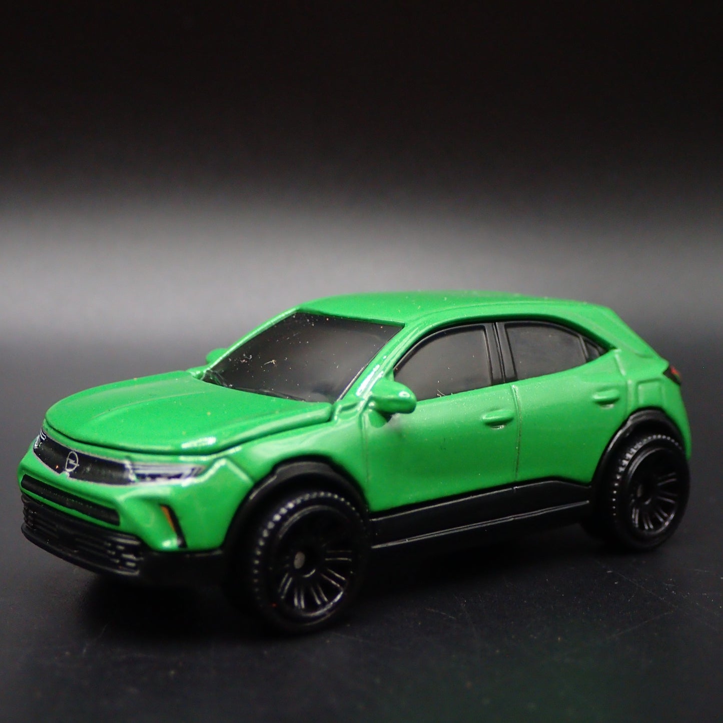 2021-2025 OPEL MOKKA SUV GREEN 1:64 SCALE COLLECTIBLE DIORAMA DIECAST MODEL CAR