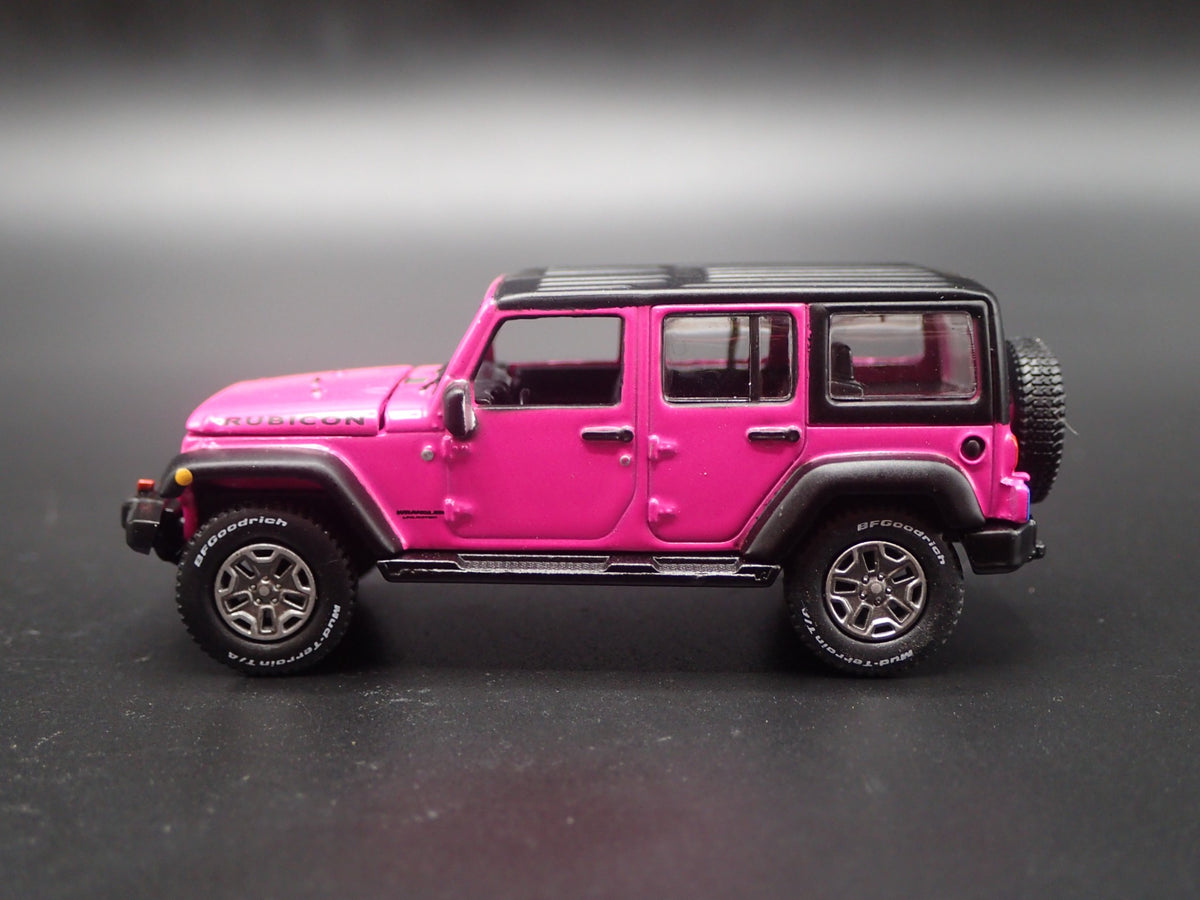 2006-2018 JEEP WRANGLER UNLIMITED RUBICON JK 4 DOOR 1:64 SCALE DIECAST MODEL CAR-Burning Rubber Toy Company