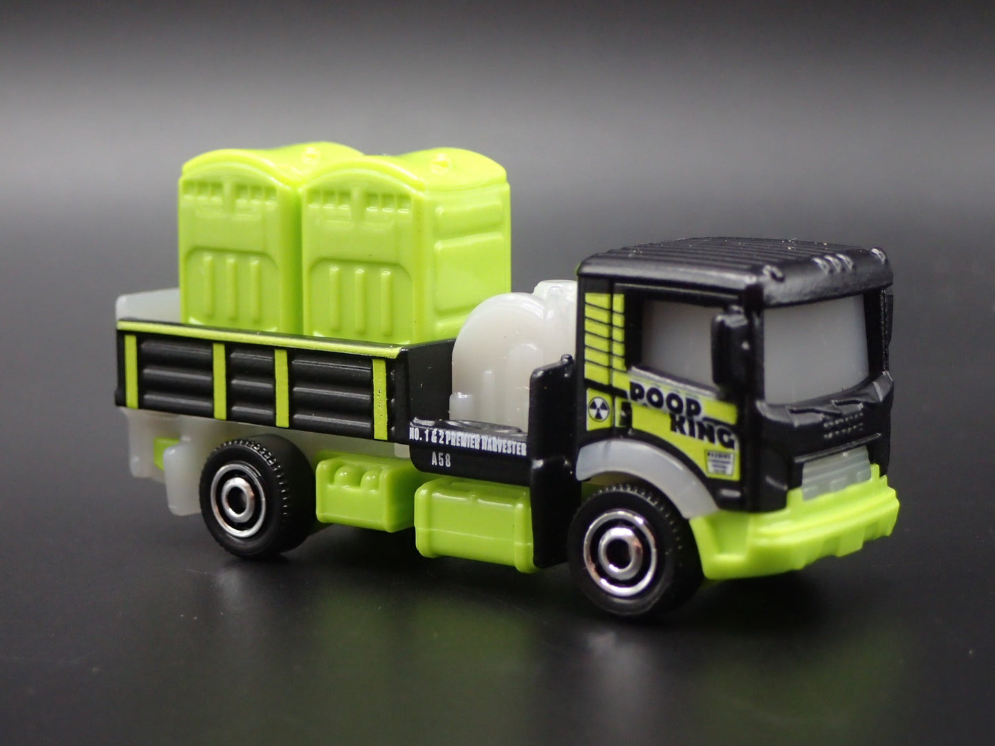 PORT A POTTY TOILET SANITATION TRUCK 1:64 MB SCALE DIORAMA DIECAST MODEL CAR