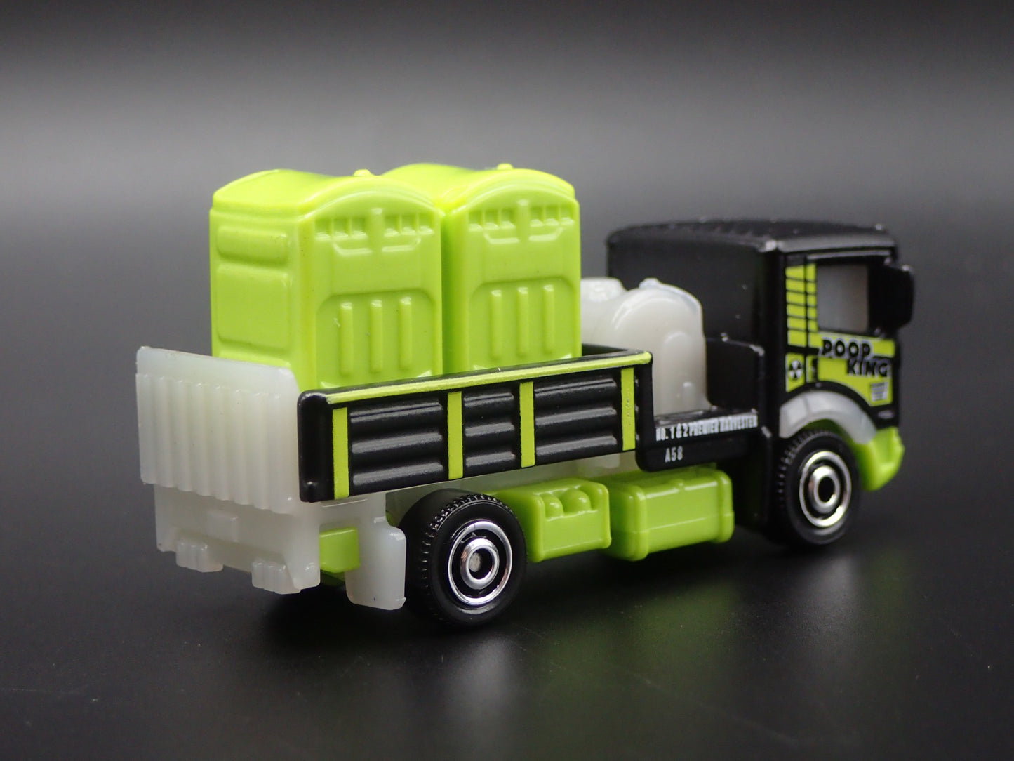 PORT A POTTY TOILET SANITATION TRUCK 1:64 MB SCALE DIORAMA DIECAST MODEL CAR