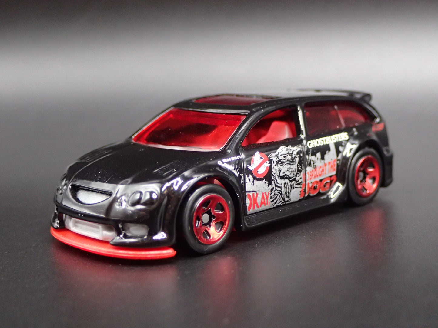 GHOSTBUSTERS AUDACIOUS RARE 1:64 SCALE COLLECTIBLE DIORAMA DIECAST MODEL CAR