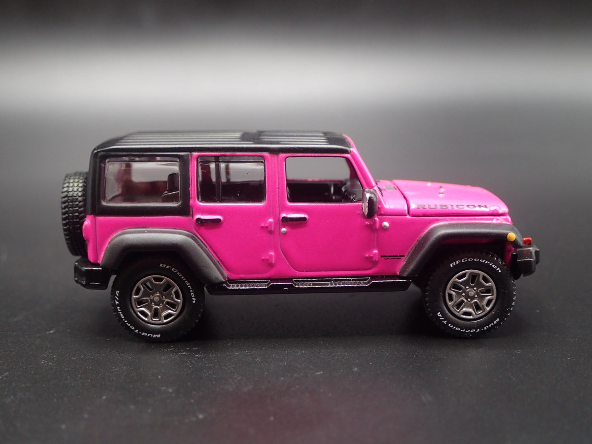 2006-2018 JEEP WRANGLER UNLIMITED RUBICON JK 4 DOOR 1:64 SCALE DIECAST MODEL CAR-Burning Rubber Toy Company