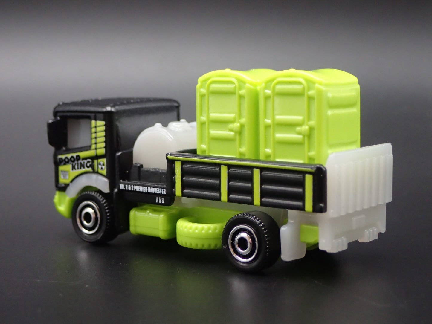 PORT A POTTY TOILET SANITATION TRUCK 1:64 MB SCALE DIORAMA DIECAST MODEL CAR