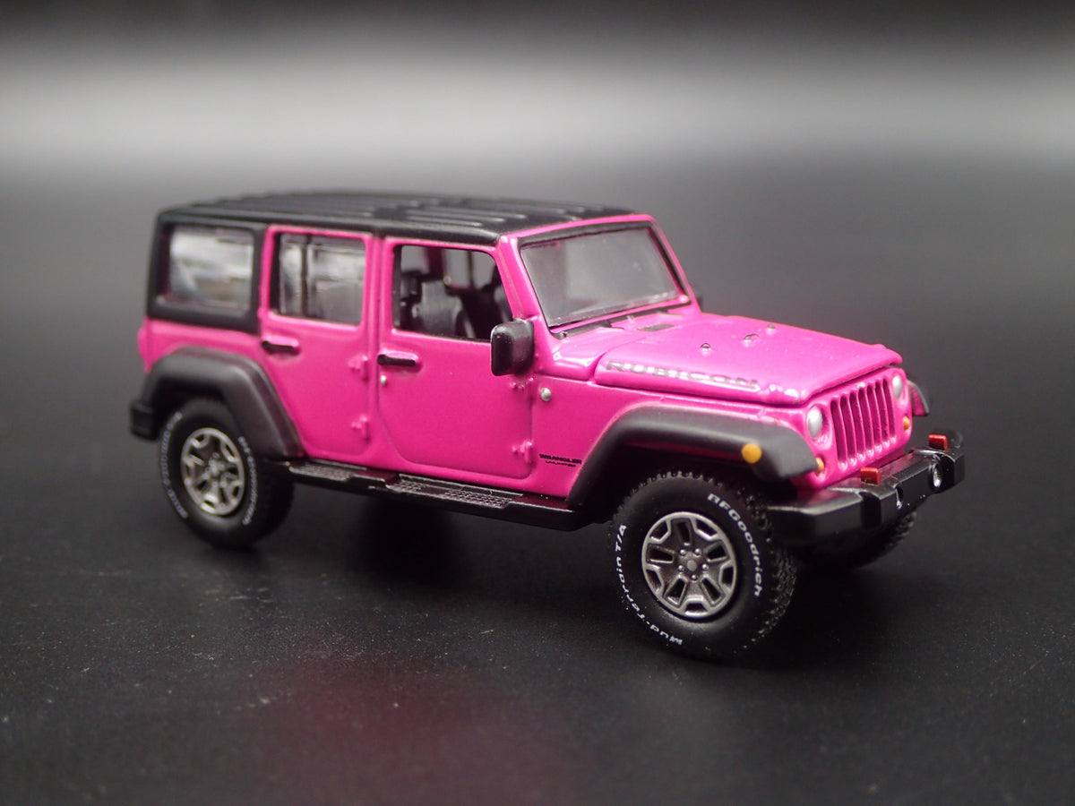 2006-2018 JEEP WRANGLER UNLIMITED RUBICON JK 4 DOOR 1:64 SCALE DIECAST MODEL CAR-Burning Rubber Toy Company