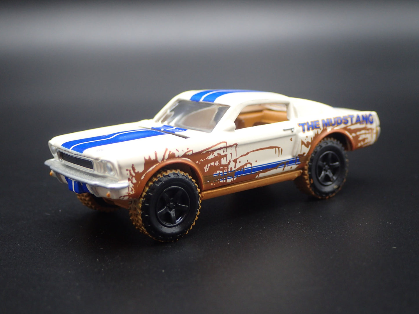 1966 FORD MUSTANG SHELBY GT350 FASTBACK 4X4 OFFROAD 1:64 SCALE DIECAST MODEL CAR