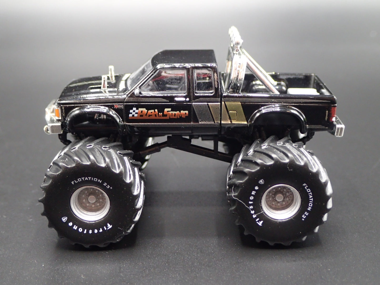 1986 CHEVY CHEVROLET S10 MONSTER TRUCK PUSH N STOMP 1:64 SCALE DIECAST MODEL CAR