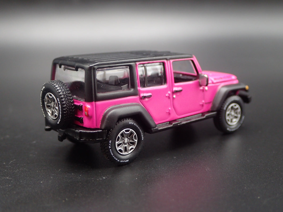 2006-2018 JEEP WRANGLER UNLIMITED RUBICON JK 4 DOOR 1:64 SCALE DIECAST MODEL CAR-Burning Rubber Toy Company