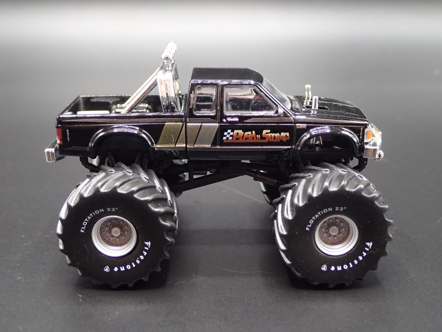 1986 CHEVY CHEVROLET S10 MONSTER TRUCK PUSH N STOMP 1:64 SCALE DIECAST MODEL CAR
