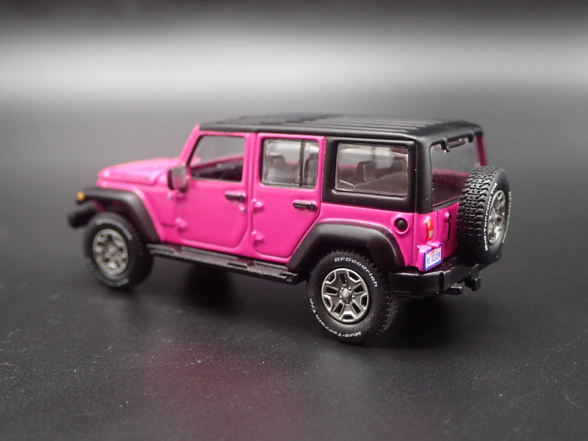 2006-2018 JEEP WRANGLER UNLIMITED RUBICON JK 4 DOOR 1:64 SCALE DIECAST MODEL CAR-Burning Rubber Toy Company