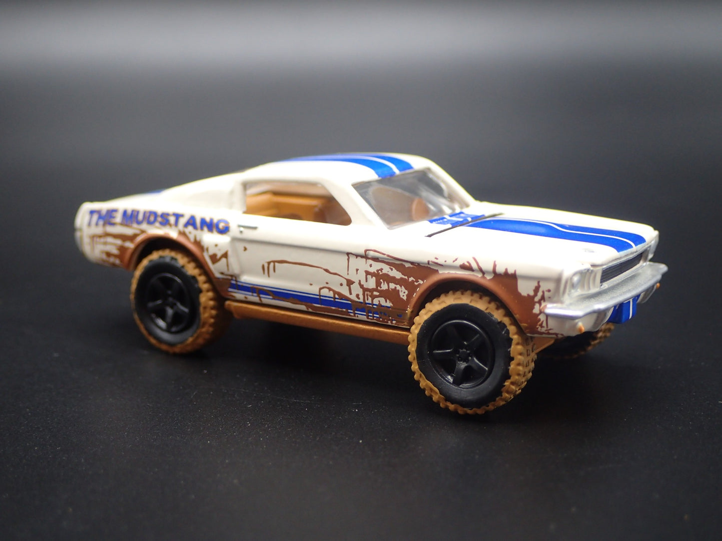 1966 FORD MUSTANG SHELBY GT350 FASTBACK 4X4 OFFROAD 1:64 SCALE DIECAST MODEL CAR