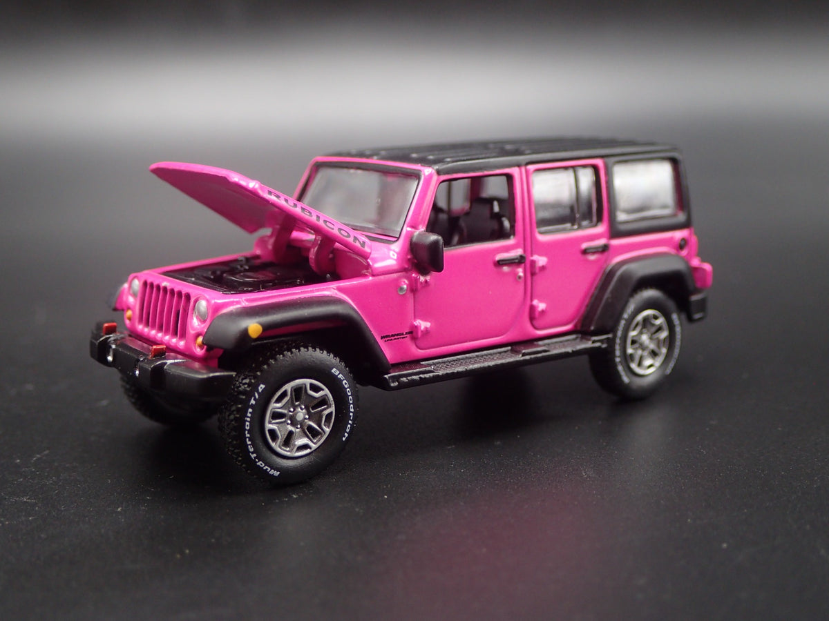 2006-2018 JEEP WRANGLER UNLIMITED RUBICON JK 4 DOOR 1:64 SCALE DIECAST MODEL CAR-Burning Rubber Toy Company
