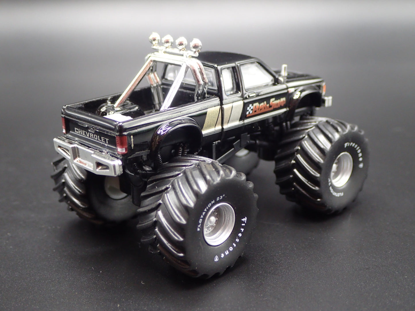 1986 CHEVY CHEVROLET S10 MONSTER TRUCK PUSH N STOMP 1:64 SCALE DIECAST MODEL CAR