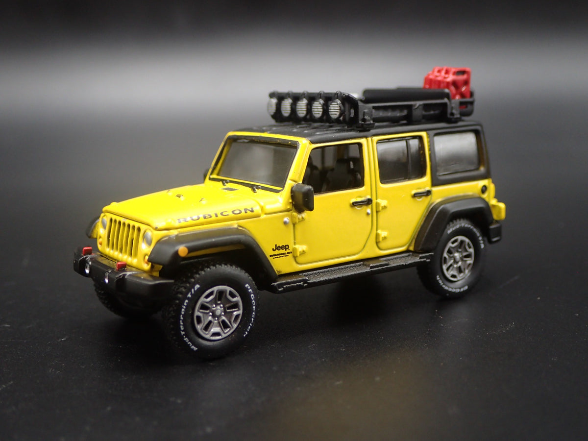2006-2018 JEEP WRANGLER UNLIMITED RUBICON JK 4 DOOR 1:64 SCALE DIECAST MODEL CAR-Burning Rubber Toy Company