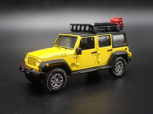 2006-2018 JEEP WRANGLER UNLIMITED RUBICON JK 4 DOOR 1:64 SCALE DIECAST MODEL CAR-Burning Rubber Toy Company