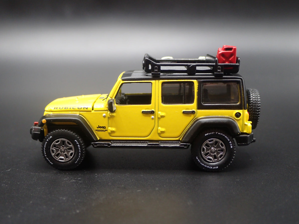 2006-2018 JEEP WRANGLER UNLIMITED RUBICON JK 4 DOOR 1:64 SCALE DIECAST MODEL CAR-Burning Rubber Toy Company