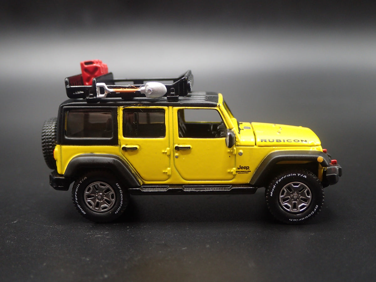 2006-2018 JEEP WRANGLER UNLIMITED RUBICON JK 4 DOOR 1:64 SCALE DIECAST MODEL CAR-Burning Rubber Toy Company