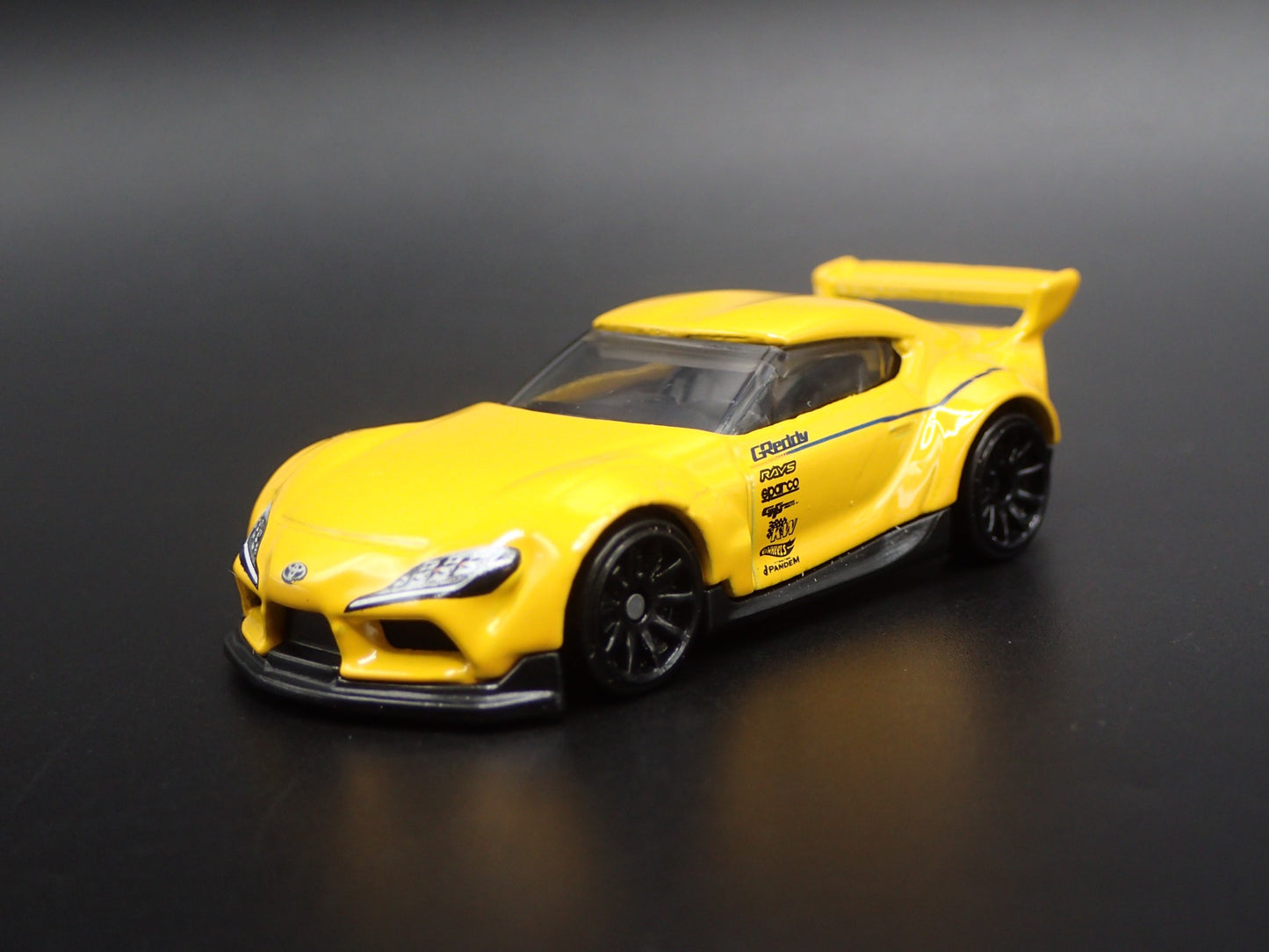 2019-2025 TOYOTA GR SUPRA GREDDY PANDEM 1/64 SCALE DIORAMA DIECAST MODEL CAR