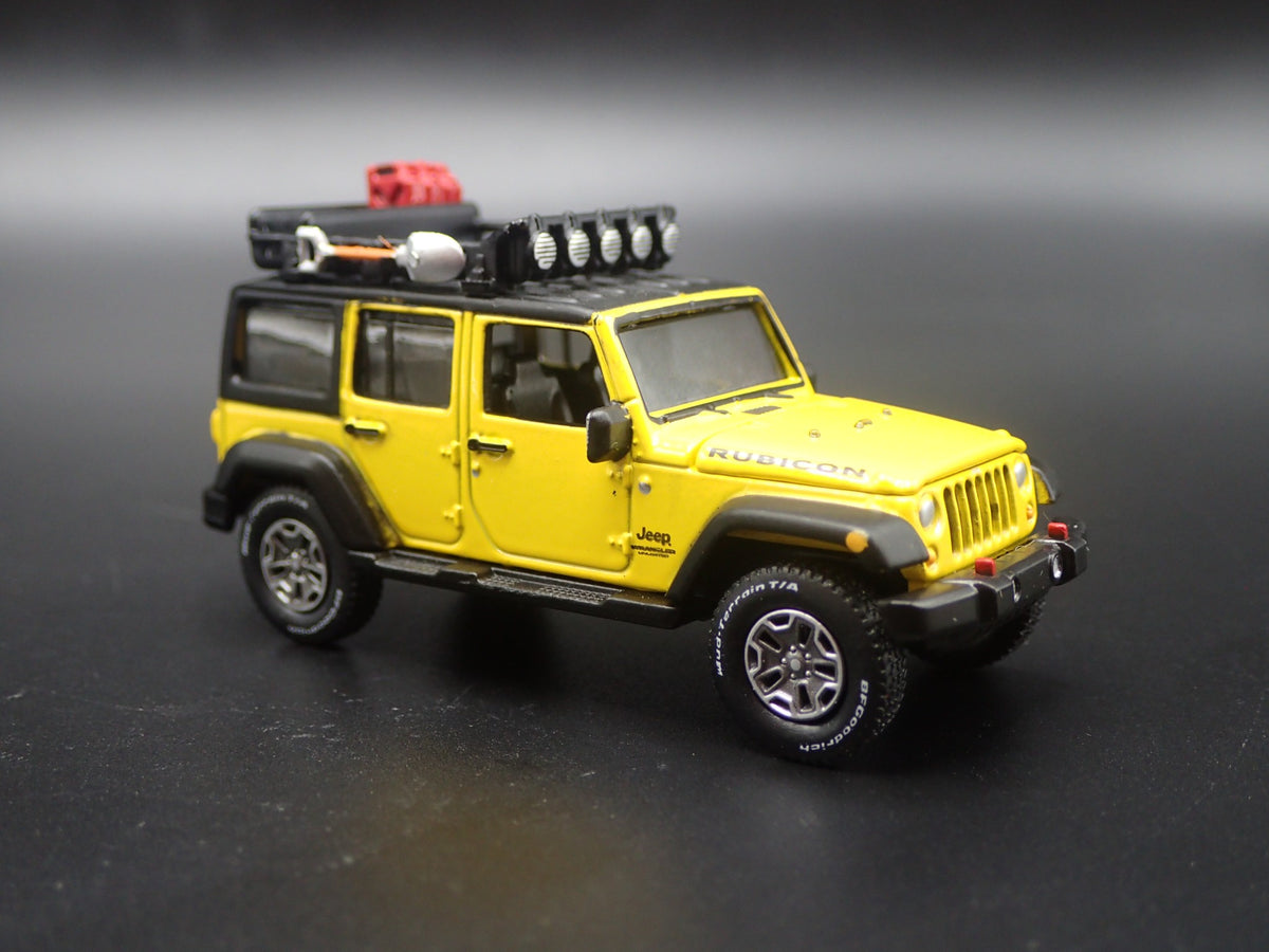 2006-2018 JEEP WRANGLER UNLIMITED RUBICON JK 4 DOOR 1:64 SCALE DIECAST MODEL CAR-Burning Rubber Toy Company