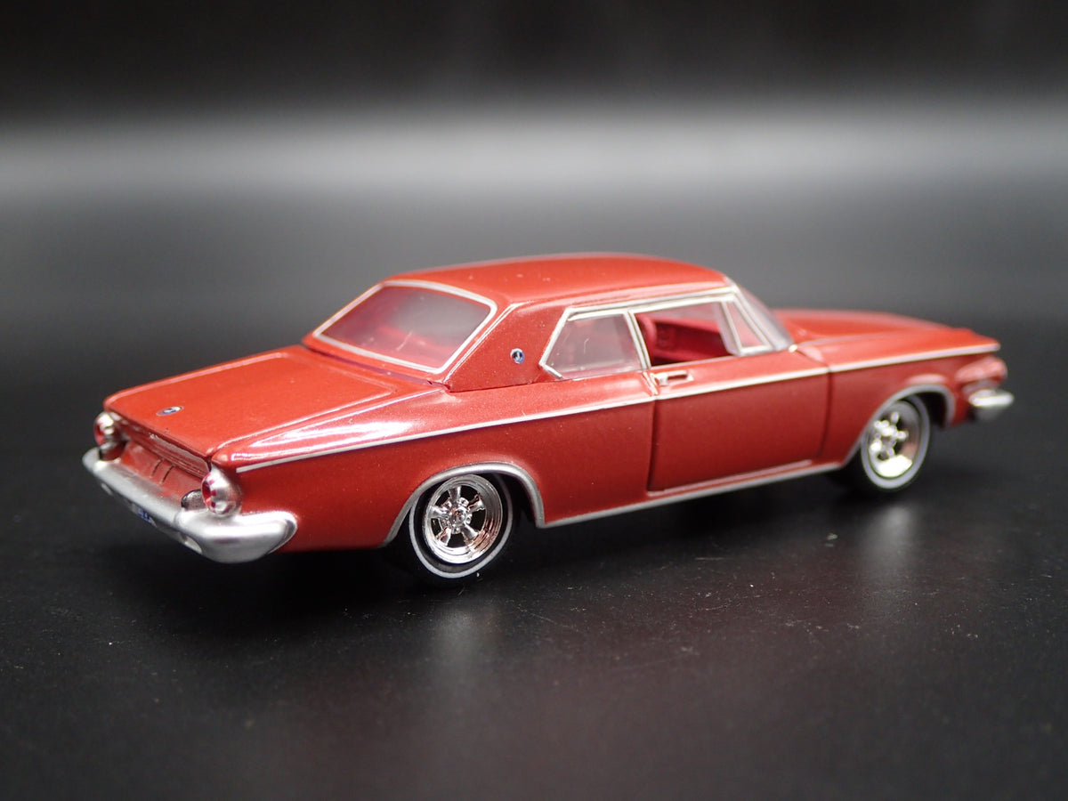 1963 63 CHRYSLER 300 J RARE 1:64 SCALE COLLECTIBLE DIORAMA DIECAST MODEL CAR-Burning Rubber Toy Company