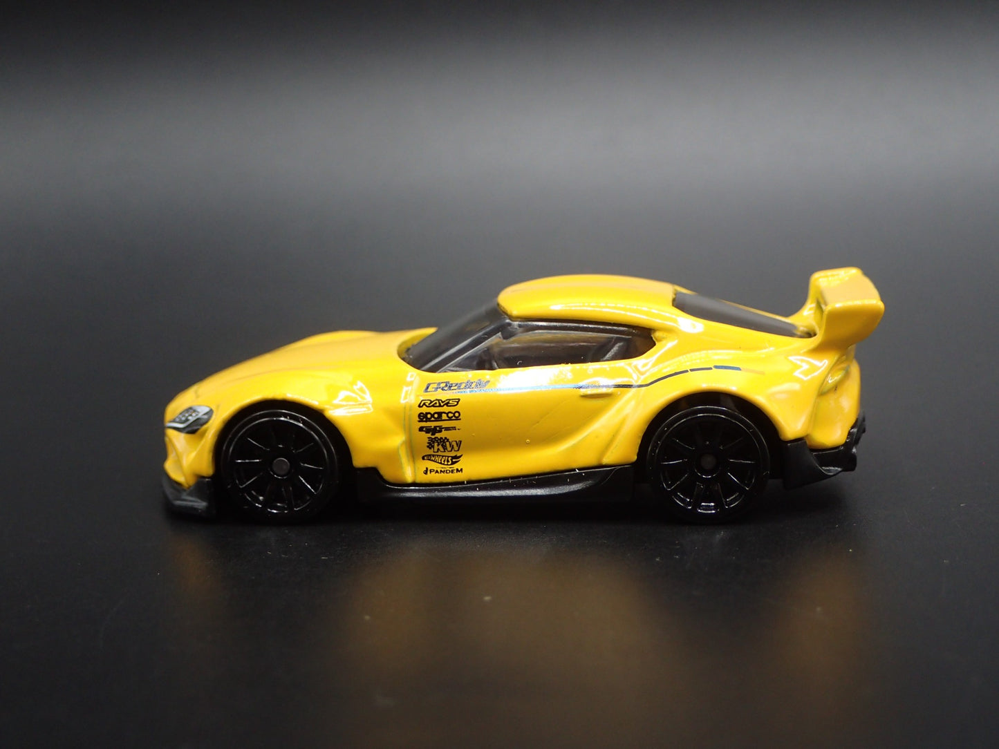 2019-2025 TOYOTA GR SUPRA GREDDY PANDEM 1/64 SCALE DIORAMA DIECAST MODEL CAR