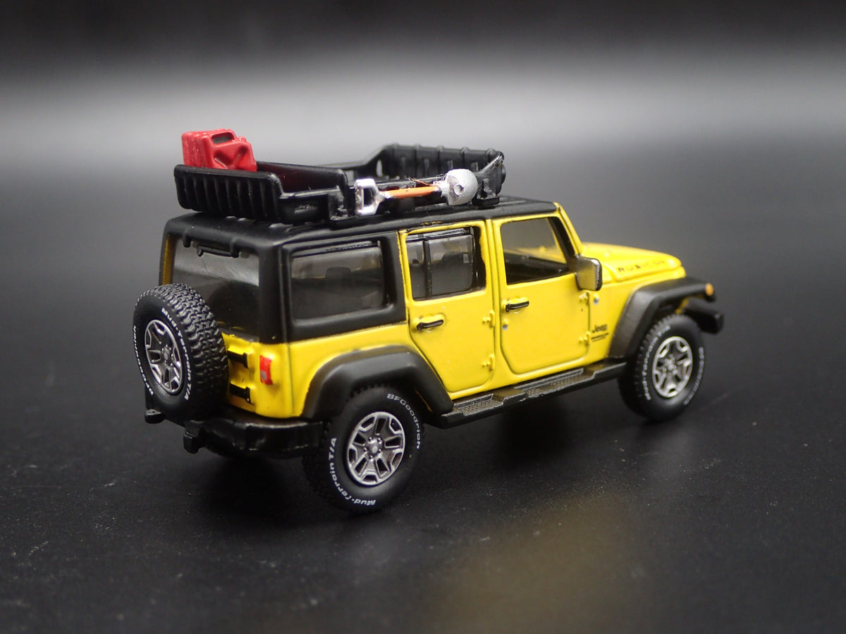 2006-2018 JEEP WRANGLER UNLIMITED RUBICON JK 4 DOOR 1:64 SCALE DIECAST MODEL CAR-Burning Rubber Toy Company