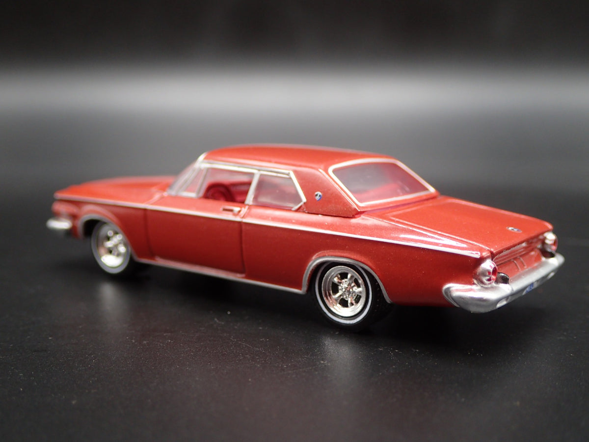 1963 63 CHRYSLER 300 J RARE 1:64 SCALE COLLECTIBLE DIORAMA DIECAST MODEL CAR-Burning Rubber Toy Company