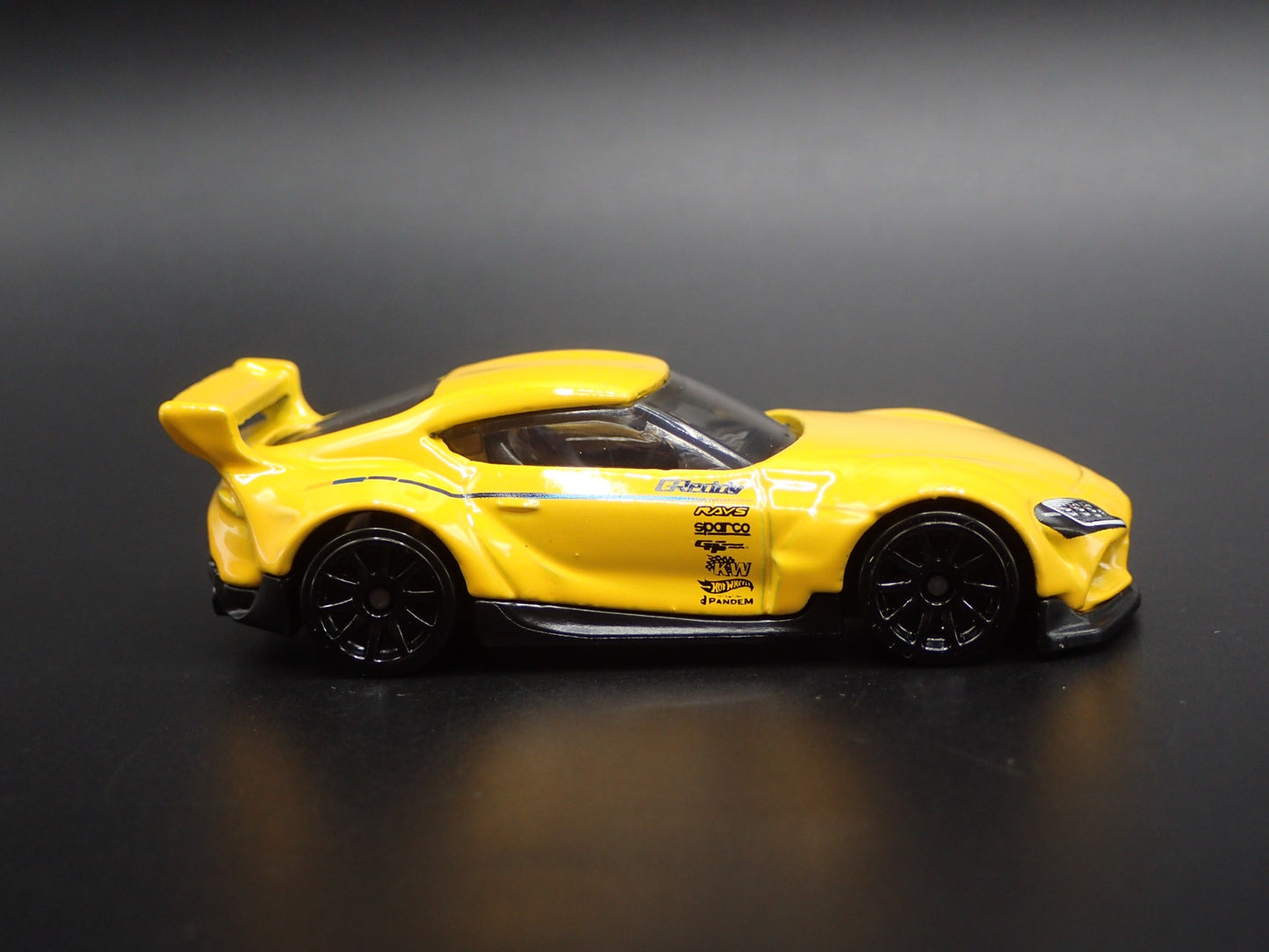 2019-2025 TOYOTA GR SUPRA GREDDY PANDEM 1/64 SCALE DIORAMA DIECAST MODEL CAR