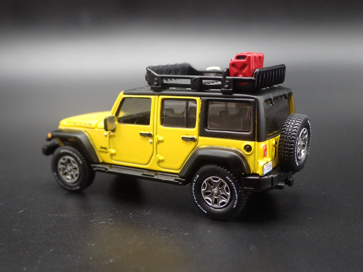 2006-2018 JEEP WRANGLER UNLIMITED RUBICON JK 4 DOOR 1:64 SCALE DIECAST MODEL CAR-Burning Rubber Toy Company