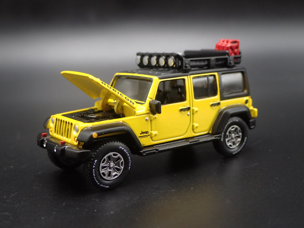 2006-2018 JEEP WRANGLER UNLIMITED RUBICON JK 4 DOOR 1:64 SCALE DIECAST MODEL CAR-Burning Rubber Toy Company