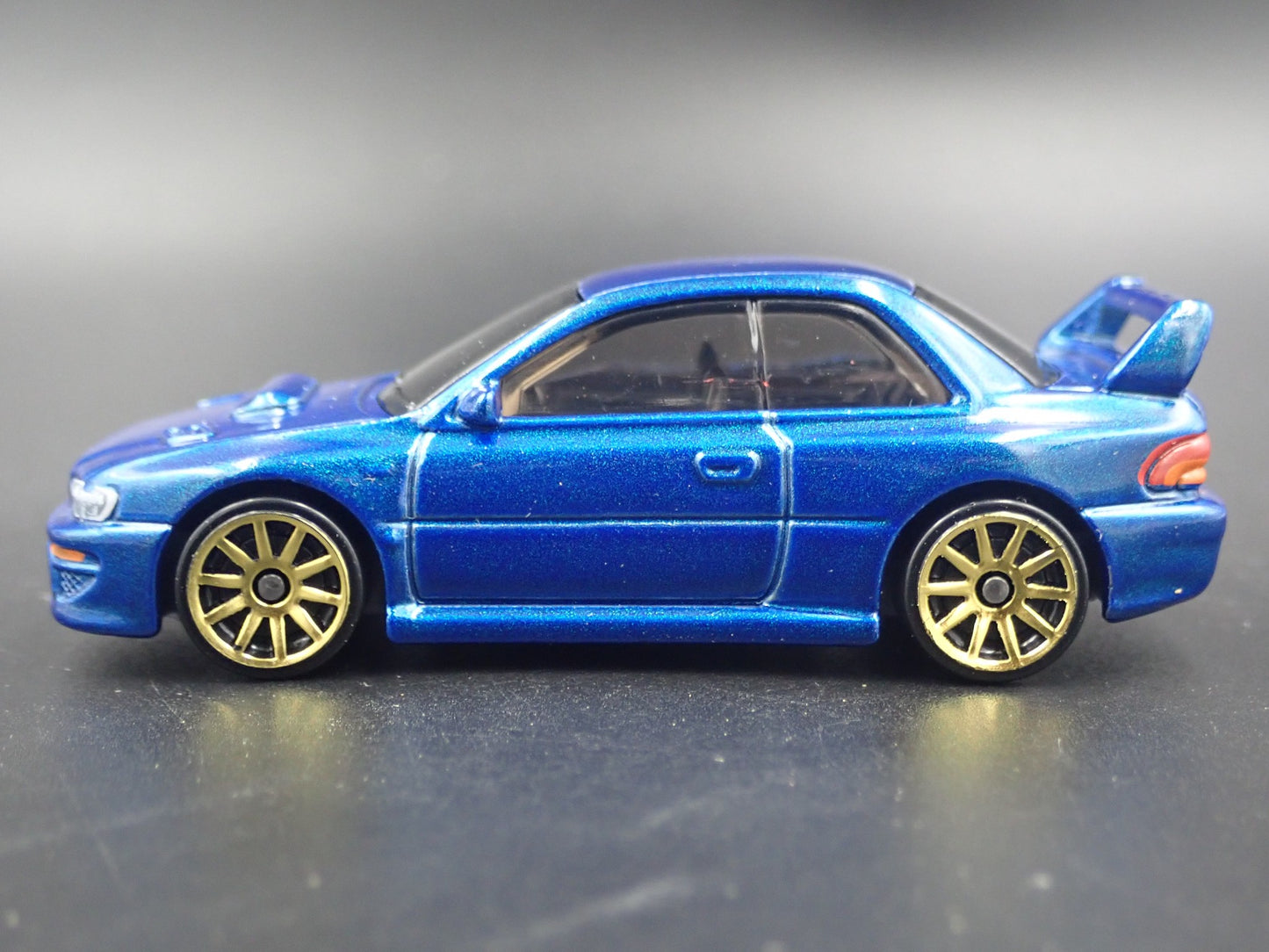 1992-2000 SUBARU IMPREZA 22B STI BLUE 1:64 SCALE COLLECTIBLE DIECAST MODEL CAR