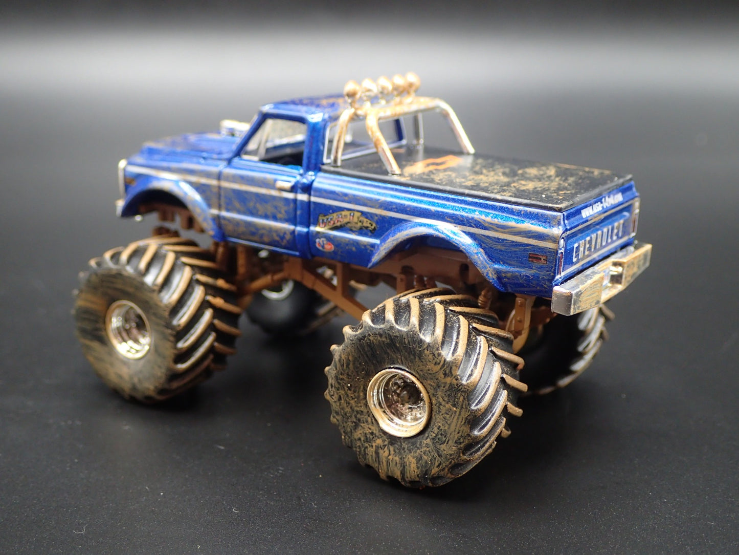 1970 70 CHEVY CHEVROLET K10 USA1 HERITAGE MONSTER TRUCK 1:64 SCALE DIECAST CAR