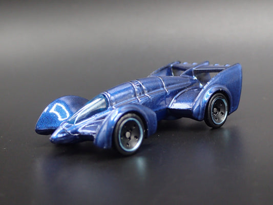 BATMAN LIVE TOUR BATMOBILE BLUE 1:64 SCALE COLLECTIBLE DIORAMA DIECAST MODEL CAR