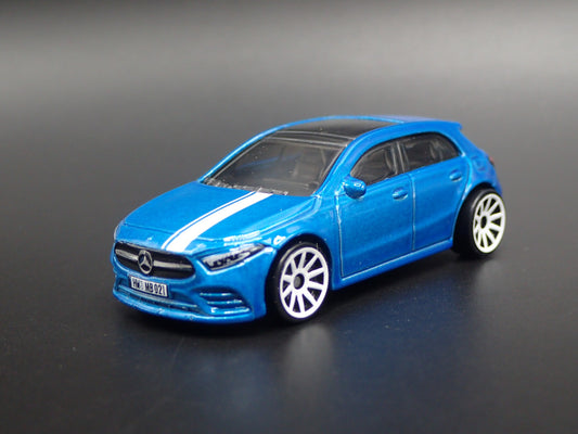 2018-2025 MERCEDES BENZ A CLASS BLUE 1:64 SCALE COLLECTIBLE DIECAST MODEL CAR