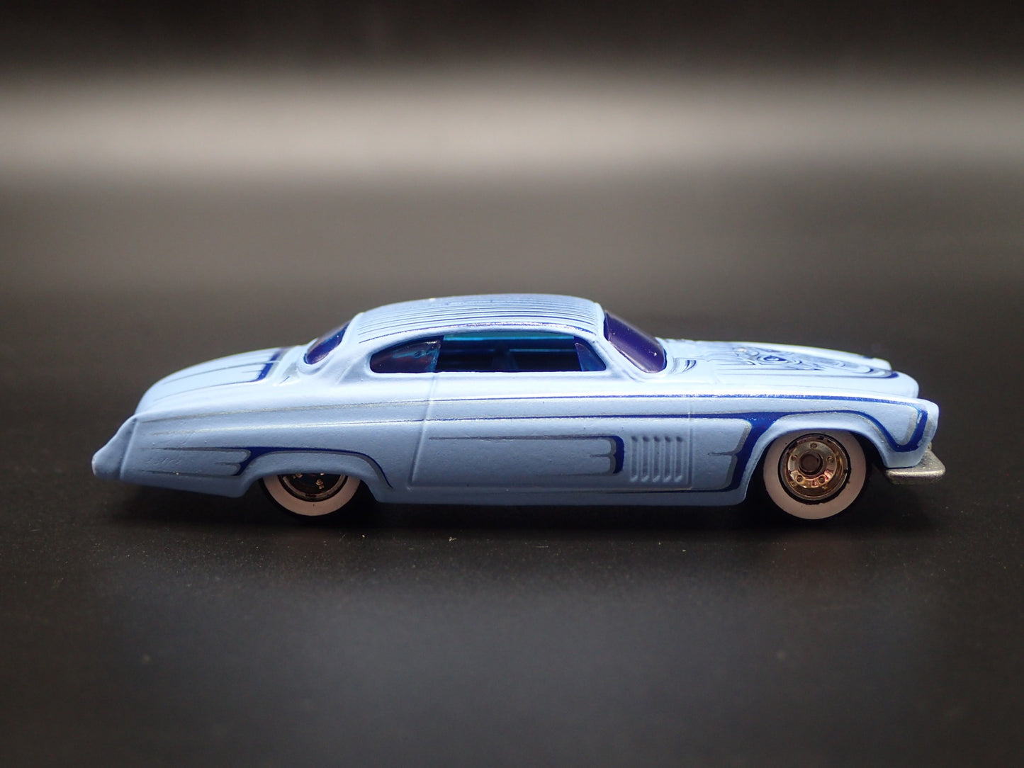 1961-1970 JAGUAR MARK X CUSTOM 2 TWO DOOR BLUE 1:64 SCALE DIECAST MODEL CAR